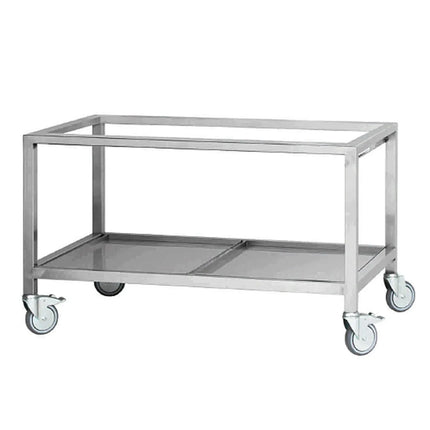 GGM Gastro Chân Đứng Hở Di Động Dòng L - 1528x600x810mm - Có Bánh Xe - Cho Lò Quay Cừu & Heo Sữa LGM & LEM