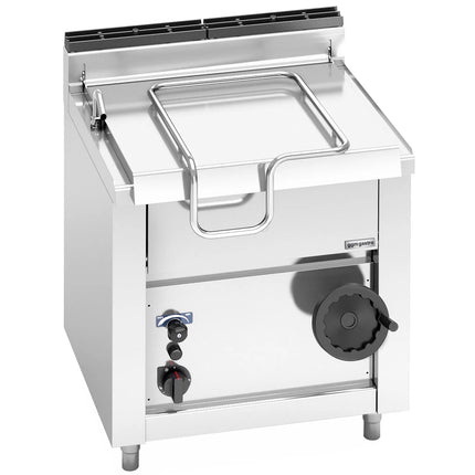 GGM Gastro Chảo Lật Gas - 45L - 14.5kW - Lật Thủ Công