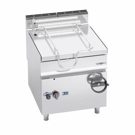 GGM Gastro Chảo Lật Gas - 65L - 14.4kW - Có Vòi Cấp Nước