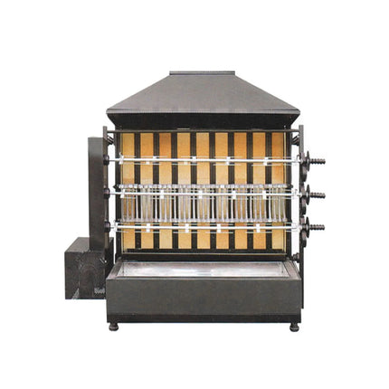 GGM Gastro Charcoal Rotisserie Chicken Grill - with 3 Skewers for up to 15 chickens