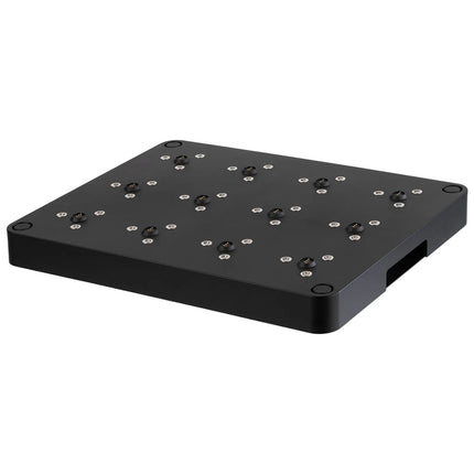 GGM Gastro Charging Station (12-way) - Stackable - ABS Plastic - 430x330x45mm - Black - incl. mains plug; 2 remote controls with batteries
