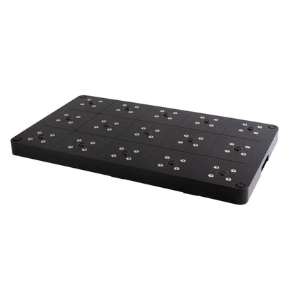 GGM Gastro Charging Station (15-way) - Stackable - ABS Plastic - 750x430x50mm - Black - incl. mains plug; 2 remotes with batteries