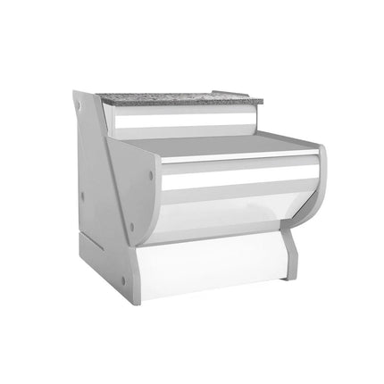 GGM Gastro Checkout Counter KRM Series - 800mm - Front panel White