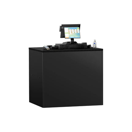 GGM Gastro Checkout Counter MADRID - 1000mm - Matt black finish