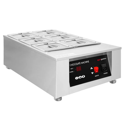GGM Gastro Chocolate Melter - 6 x 1.7L - 1kW