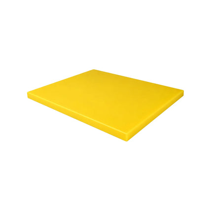 GGM Gastro Chopping Board - 250x400mm - Thickness: 20mm - HACCP-Compliant - HDPE - Yellow