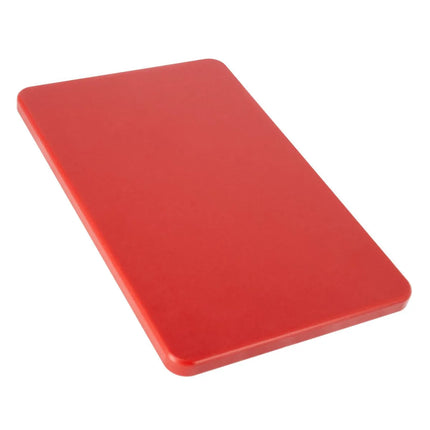 GGM Gastro Chopping Board - 250x400mm - Thickness: 20mm - HACCP-Compliant - HDPE (PE500) - Red