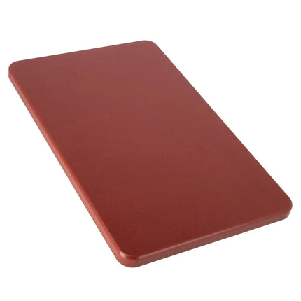 GGM Gastro Chopping Board - 300x500mm - Thickness: 20mm - HACCP-Compliant - HDPE (PE500) - Brown