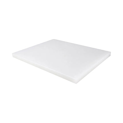 GGM Gastro Chopping Board - 300x500mm - Thickness: 20mm - HACCP-Compliant - Polyethylene - White