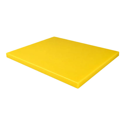 GGM Gastro Chopping Board - 325x500mm - Thickness: 20mm - HACCP-Compliant - Polyethylene - Yellow