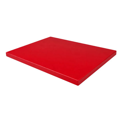 GGM Gastro Chopping Board - 325x530mm - Thickness: 20mm - HACCP-Compliant - HDPE - Red