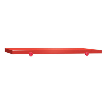 GGM Gastro Chopping Board for Prep Table - 1500x700mm - Thickness: 40mm - HACCP-Compliant - PE500 (HDPE) - Red