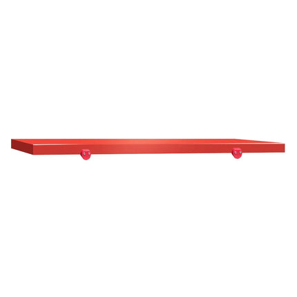 GGM Gastro Chopping Board for Prep Table - 1600x700mm - Thickness: 40mm - HACCP-Compliant - HDPE (PE500) - Red