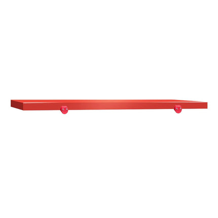 GGM Gastro Chopping Board for Prep Table - 1800x700mm - Thickness: 40mm - HACCP-Compliant - PE500 (Plastic) - Red