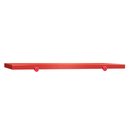 GGM Gastro Chopping Board for Prep Table - 2000x700mm - Thickness: 40mm - HACCP-Compliant - PE 500 - Red