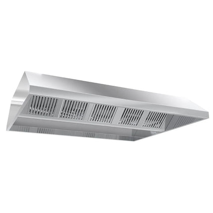 GGM Gastro Chụp Hút Mùi Gắn Trần - 3000mm - Kèm Bộ Lọc Vách Ngăn & Đèn LED - Sâu 2200mm