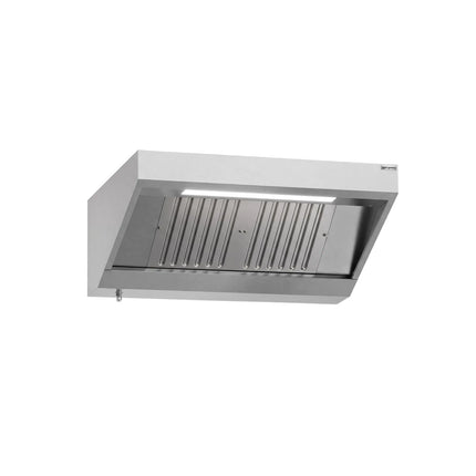 GGM Gastro Chụp Hút Mùi Gắn Tường - 1200mm - Kèm Bộ Lọc Vách Ngăn & Đèn LED