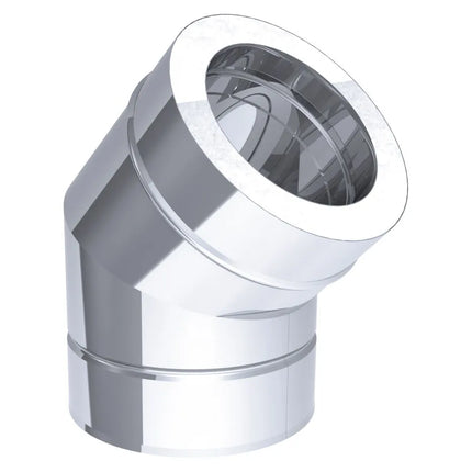 GGM Gastro Co Nối 45° Cố Định - Thép Không Gỉ - Ø350mm