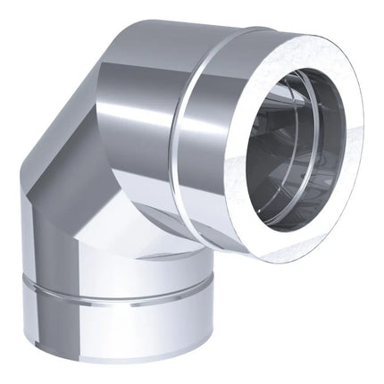 GGM Gastro Co Nối 90° Cố Định - Thép Không Gỉ - Ø350mm