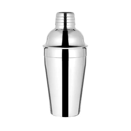 GGM Gastro Cobbler Cocktail Shaker - 3-piece set - Stainless steel - 550ml