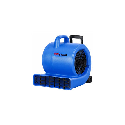 GGM Gastro Commercial Air Mover (Carpet Dryer Fan) - 3 Speeds - 850W - Reach: 20m - 1350rpm - with extendable hand grip & wheels
