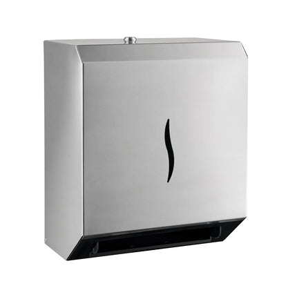 GGM Gastro Commercial Automatic Hand Towel Roll Dispenser - with Sensor - Stainless Steel