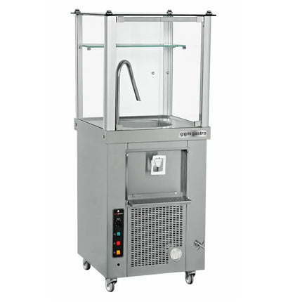 GGM Gastro Commercial Ayran Machine - Dispender & Mixer - Stainless Steel - 40 L - 350 W