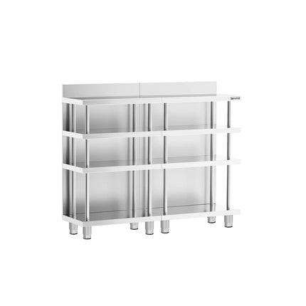 GGM Gastro Commercial Bar Work-Table - Stainless Steel - 1200x600mm