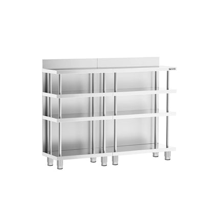 GGM Gastro Commercial Bar Work-Table - Stainless Steel - 1400x400mm