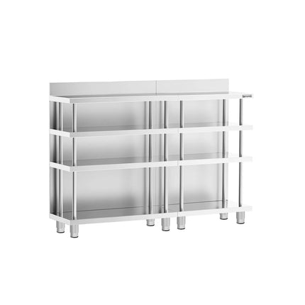 GGM Gastro Commercial Bar Work-Table - Stainless Steel - 1600x600mm