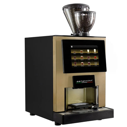 GGM Gastro Commercial Bean to Cup Coffee Machine - 30 Drink Options - 25.4 cm Touchscreen - 2 Bean Hopper(s) & 3 Instant Canister(s)