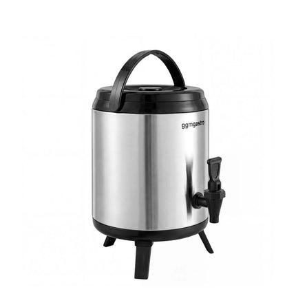 GGM Gastro Commercial Beverage Dispenser - 10 Litres - Insulated - Stainless steel