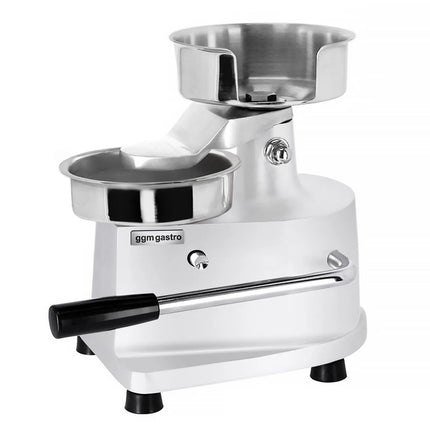 GGM Gastro Commercial Burger Press - Manual - Adjustable - Smooth - Ø150mm