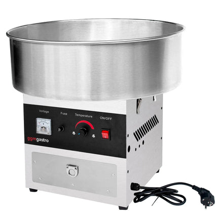 GGM Gastro Commercial Candy Floss Machine - Ø520mm - 950W - Stainless Steel