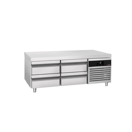 GGM Gastro Commercial Chef Base PREMIUM - -2 to +8°C - 1400mm - 4 Drawer