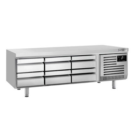 GGM Gastro Commercial Chef Base PREMIUM PLUS - -2 to +8°C - 2000mm - 6 Drawer - 6x GN 1/1