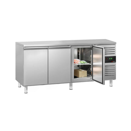 GGM Gastro Commercial Counter Freezer ECO - 1795x700mm - with 3 doors - capacity 417 litres