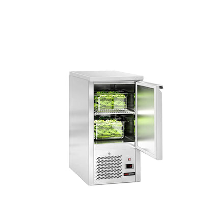 GGM Gastro Commercial Counter Fridge ECO - 450x700mm - with 1 door - capacity 102 litres