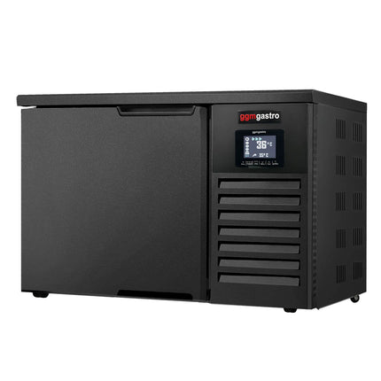 GGM Gastro Commercial Countertop Blast Chiller/Freezer - 3x GN 2/3 - 40L - Black