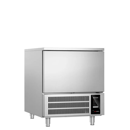 GGM Gastro Commercial Countertop Blast Chiller/Freezer - 5x GN 1/1 or EN 600x400mm - with Touchscreen Controller - 118L