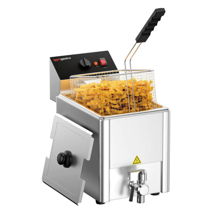 GGM Gastro Commercial Countertop Electric Fryer - 8 litres - 3.25kW - Manual