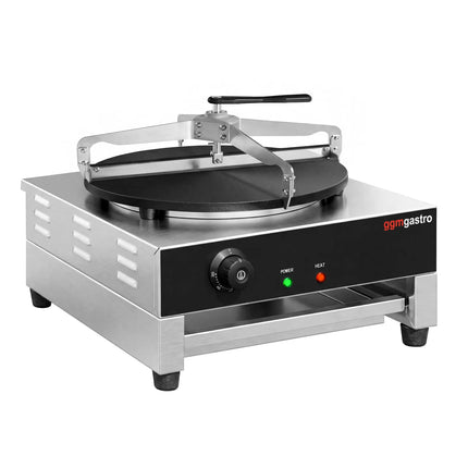 GGM Gastro Commercial Crepe Maker - Single - 400mm - incl. crepe spreader