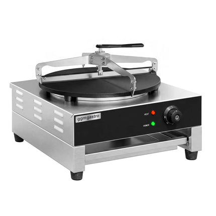 GGM Gastro Commercial Crepe Maker - Single - 400mm - incl. crepe spreader