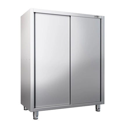 GGM Gastro Commercial Crockery Cabinet PREMIUM - 1600x700mm - 2 Sliding Doors - Height: 1800mm