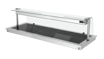 GGM Gastro Commercial Drop-in Hot Plate - 1785mm - 5x GN 1/1 - 2.25 kW