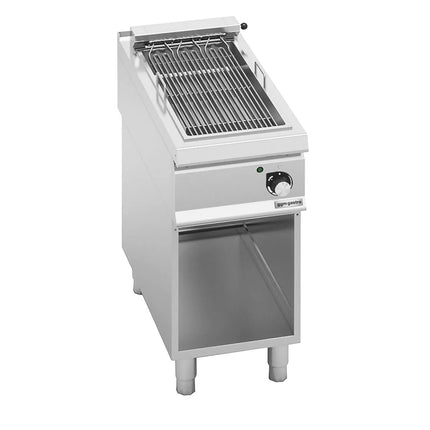 GGM Gastro Commercial Electric Chargrill Paolo 900 Series - 5.4kW - Freestanding - with Leg Stand - 900mm Deep