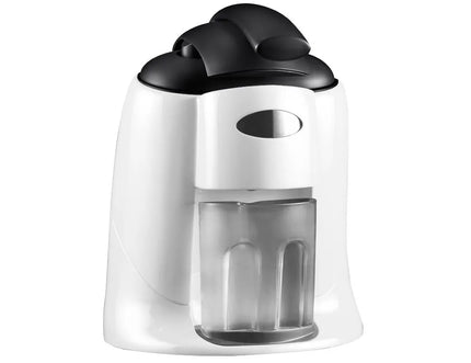 GGM Gastro Commercial Electric Citrus Juicer - 570W - 14.5kg - with press arm, interchangeable cones, dishwasher-safe parts - White (Double)
