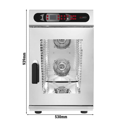 GGM Gastro Commercial Electric Combi Oven - Digital Controls - 10x GN 1/1 - Slimline - incl. Automatic washing system & Core temperature probe