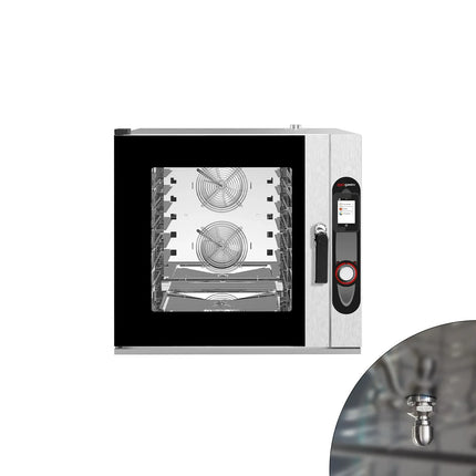 GGM Gastro Commercial Electric Combi Oven - Digital Controls - 7x GN 1/1 - incl. Automatic washing system
