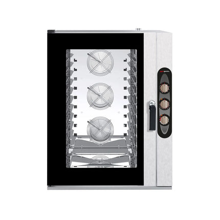 GGM Gastro Commercial Electric Combi Oven - Manual Controls - 12x GN 1/1 - incl. Mounting brackets